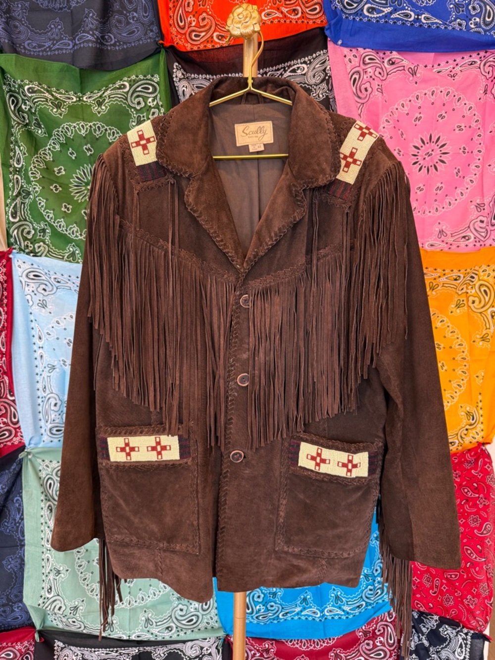 Vintage Scully Buckskin Jacket